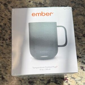 New in box and plastic Ember Temperature Control Mug 2  - black